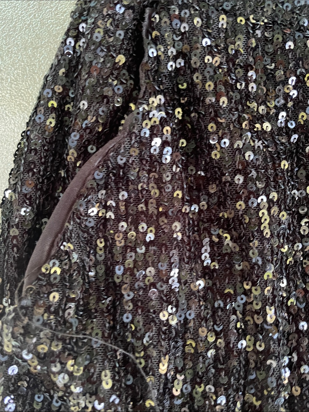 Cable & Gauge Black Sequin Trousers - Picture 3 of 10